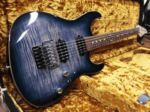 Suhr Modern Pro Faded Trans Whale Blue Burst Stratocaster 2014 E-guitar