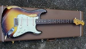 Holubar Custom 1960 Relic Stratocaster Slider Pickups Aged PRE CBS Style Strat