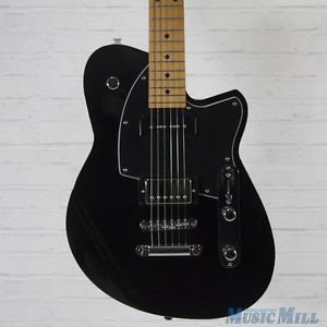 New Reverend Double Agent OG Electric Guitar Midnight Black