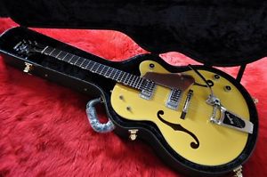 Gretsch G6118T-120 120th Anniversary Bamboo Yellow guitar w/Hard case/456