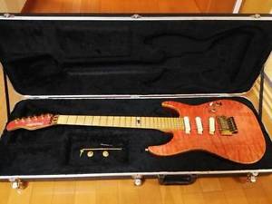 FERNANDES LA-240KK L'Arc-en-Ciel Ken Model Hard Case E-Guitar Free Shipping