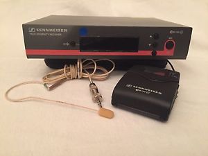 Sennheiser 100 Series Receiver and Transmitter and Countryman Earset Mic