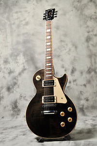 Gibson USA Les Paul Signature T Trans Ebony Made in 2013 Electric guitar