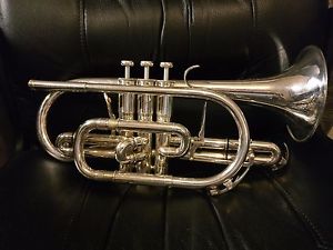 Besson Sovereign BE928 Bb Cornet In Silver