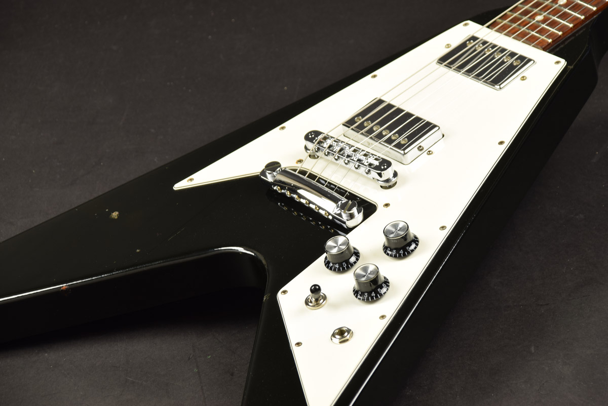 Used Gibson USA / Flying V 67 Ebony from JAPAN EMS