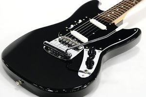 Used Fender Japan / Mustang MG69 Black (BLK) fender Japan from JAPAN EMS