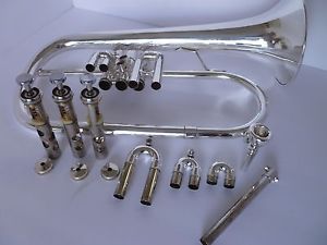GETZEN ETERNA FLUGEL HORN SILVER PLATE!!!!