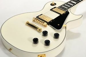 Used Gibson Custom Shop / Les Paul Custom Alpine White AW 2014 Gibson Custom