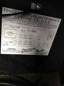 Fender Pro Reverb Amplifier