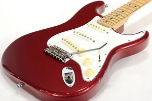 Used Fender USA / Yngwie Malmsteen Stratocaster / Candy Apple Red CAR fender