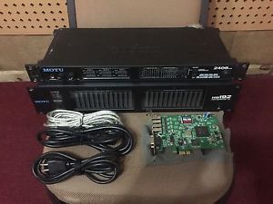 Motu HD 192 And 2408 Mk3 With 424 pcie Card