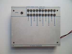 Buchla 195 Octave Format Filter (CBS Panel)