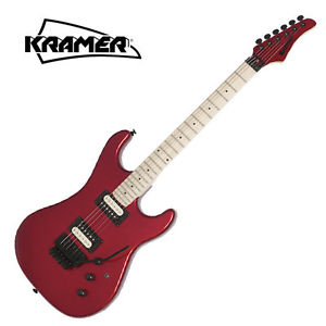 Kramer Pacer Classic FR Floyd Rose HH Candy Red Stratocaster Strat Guitar