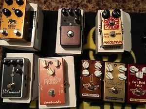 Boutique pedal lot