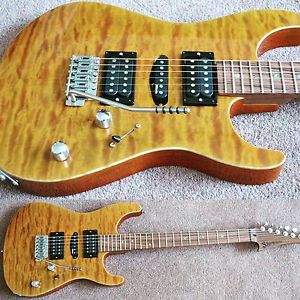Stormshadow Guitarworks Vanquish SS0025 In Swamp Ash with Quilted Maple Top