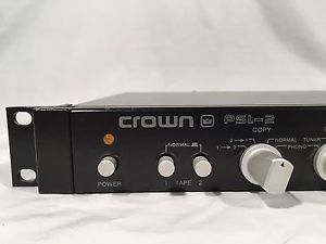 Crown PSL-2 Straight Line Two Preamplifier PSL-2