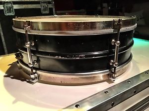 1920's Ludwig & Ludwig, Pioneer, 5x15", black lacquer, brass shell, nickel