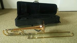 Yamaha YSL-684G F-Attachment Professional Trombone, Great Condition!
