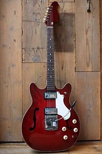 1967 Supro Clermont vintage hollow body electric guitar rare valco