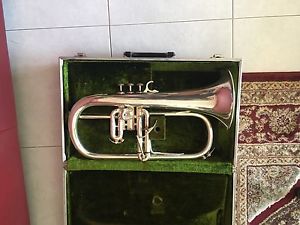 Vintage Star Couesnon Paris Flugelhorn w/ original case