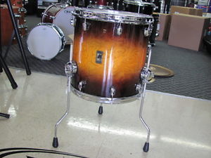 Mapex Black Panther Velvetone Floor Tom 14x14" with Legs -  BPVF1414UB