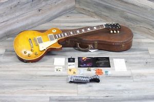MINT!  Gibson Custom Rick Nielsen Aged and Signed 1959 Les Paul + COA and OHSC