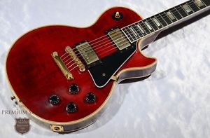 Gibson 1999 Les Paul Custom Wine Red Electric Guitar Free Shipping