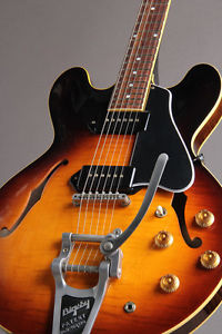 Gibson Memphis 1961 ES-330TD Figured w / Bigsby VOS Vintage Burst 2016 New