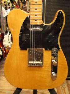 Fender japan CTL 50M Natural Electric Guitar Rare Telecaster 1952 model