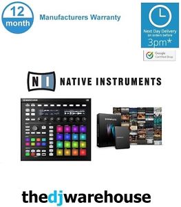 Native Instruments NI Maschine Mk2 MkII Black & KOMPLETE 11 Software Bundle