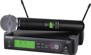 Shure Slx24 or beta58 Wireless H
