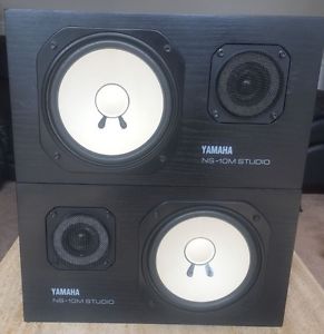 Yamaha NS-10M Pair Of Studio Monitors NS10 NS10M