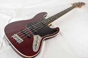 Used Electric Bass Guitar Fender Japan / Aerodyne Jazz Bass Red