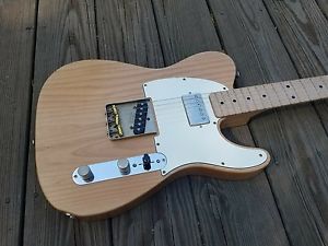 MJT Musikraft Lic By Fender Telecaster Tele Build Light Relic Nitro Natural