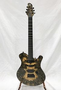 MAYONES Legend 22 SSH Custom Buckeye Burl Top Used  w/ Hard case