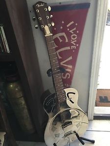 Fender FR48 Steel Resonator Guitar Free Shipping
