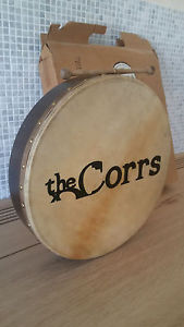 Genuine Malachy Kearns The Corrs Promotion Bodhran East West Records Leo Finlay