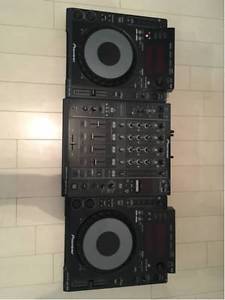 Pioneer DJM-900 DJM900 & CDJ900 CDJ-900 X 2 DJ Turntable Player Mixer Used Japan
