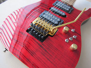 Tom Anderson Hollow Drop Top E-Gitarre - mit Fender Plectrum + Gibson Saiten