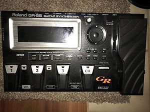 ROLAND GR -55 GUITAR SYNTH-black with GK-3 pickup