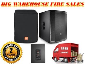 JBL PRX818XLFW 18 Inch 1500W Self Powered Wifi Subwoofer System + Padded Cover