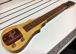1951 GIBSON Vintage Royaltone Electric Lap Steel Guitar w/ OHSC Maple Top