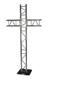 Portable Church Ladder Truss Cross 10’ High Global Truss