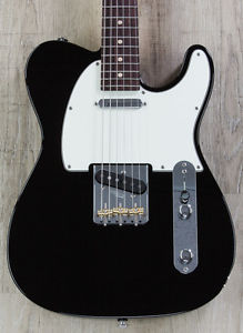 Suhr Classic T Pro Guitar, Black, Rosewood Board, SSCII Electronics