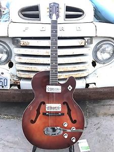 Harmony Rocket H56 1960s Archtop Electric Guitar