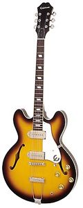 Epiphone ELCSVSNH1 Elitist 1965 Casino Chitarra Elettrica, Made in Giappone, Rag