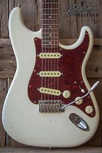 Mario Guitars S-Style Brazilian Rosewood on Roasted AAA Birdseye! Mario Guitars