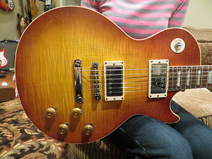 Gibson Custom Les Paul 1959  Historic Reissue Stanley Burst Made 2012 Hard Rock