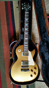 Les Paul Gold Top 50's Tribute with upgrades and Case