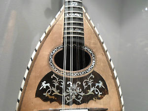 mandolino molto antico 1877 vintage mandolin, 曼多林 , แมนโดลิน, napoli catania